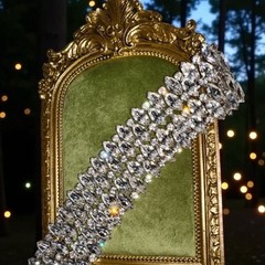 XXL B. David Brilliant Huge Clear Crystal Ice Marquis Rhinestone Estate Bracelet