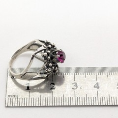 Vintage Elegant Soviet RING Silver⭐875 stamp Star USSR-size: 6.25US (17mm)| UA#4