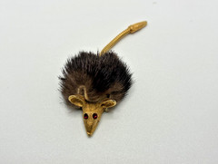 Brooch Lot Cat Lovers Mouse Animal Bronze And Gold Tone Figural Pins Read