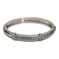 Andrea Candela Sterling 14k Gold And Diamond Accents Bracelet CJI 925