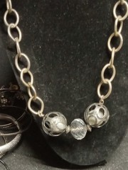 Vintage To Modern Cosrume Jewlery Lot Gold And Silver Tone Necklaces And More!