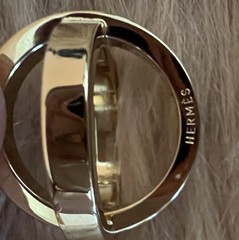 Hermes “Bijouterie Fantaisie” Scarf Ring Preloved