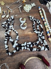 Vintage to now Costume jewelry Lot Mixed Jewelry Lot Pendants Earings Necklaces
