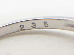 Vintage $6000 1.50ct Si1 H GIA CERTIFIED HEART CUT Diamond 14k White Gold Ring