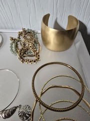 Mixed metal materials lot of 40 bracelets