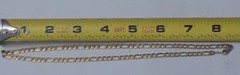 Vintage Lot of 2 Gold-Tone Stackable Flat Chain Necklace 16 – 24 inch