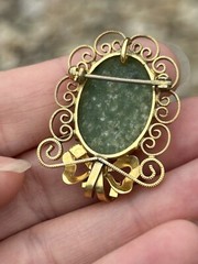 UNIQUE Vintage Gold Filled Brooch Lot ALL SIGNED Winard, WRE, JMS Feather TURTLE