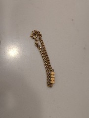 VINTAGE – Gold Toned Earrings, Scarf pins, Danglers and more (10 pieces)