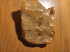 NATURAL OLD ANTIQUE BALTIC AMBER stone 36.8 gr