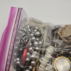 Bag Old Unsearched Jewelry Lot Vintage Estate Find Junk Drawer Aprox 4lb