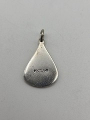 925 Sterling Silver Vintage Viking Charm Or Pendant Made In Scotland