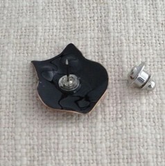 Blue Owl – Japanese cloisonné enamel Pin Badge Made-to-order NEW