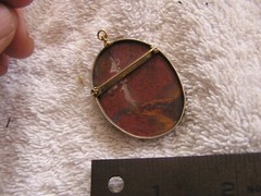 Vintage Brown Natural Stone Pendant