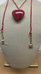 Les Bernard Heart Necklace