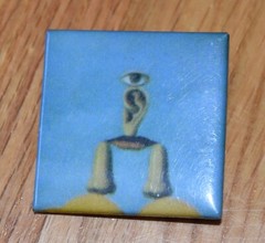 Magritte Surrealism Art Museum Pin Dada Portrait Modern Art Institute Chicago