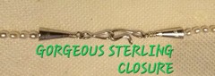 RARE & ELEGANT STRAND 2.5MM RICE PEARL NECKLACE (STERLING)