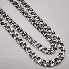 Authentic Vintage 925 Sterling Silver Handmade Chain Necklace – 10.60g