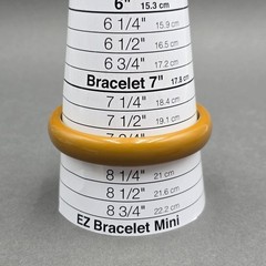 Vintage Earthy Bangle Bracelet 8″-9″ Rootbeer Butterscotch Lucite Plastic Set 8
