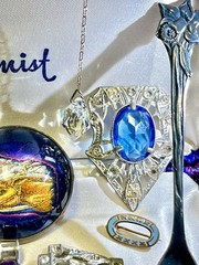 Vintage Jewelry Lot Art Deco Art Nouveau Retro Sterling Silver