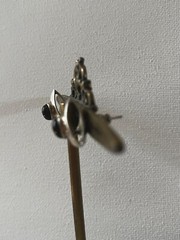 Vintage Silver and Black Onyx Earrings Art Deco …