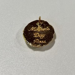 Vintage Mother’s Day Rose Pin Gold Tone Flower Gift Mom Holiday Special Occasion