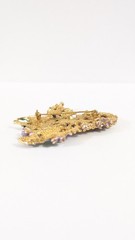 Lilac Flower Bunch Purple Flower Brooch Pin