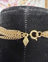 Sarah Coventry Golden Tassel Necklace