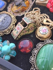 Vintage Rhinestones Designer Costume Jewelry Lot