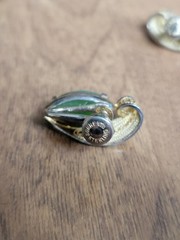 Vintage Sorrento Sterling Silver & Filigree Bracelet & Clip Earrings