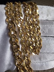 Vintage Goldtone Napier 24 In Necklace