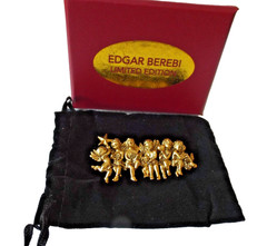 NEW***EDGAR BEREBI “The Angels of Love” original BROOCH!!