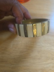 Lot Of 4 Vintage Bangle Cuff Bracelets Assorted