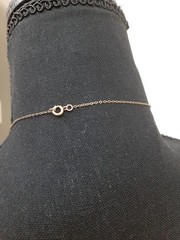 Vintage Mustard Seed Pendant in glass or acrylic ball. Goldtone fitting & chain.