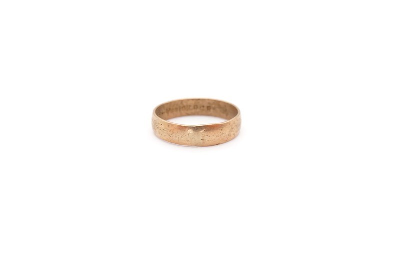 Vintage Rolled Gold Plated Childs Ring Size 0.5