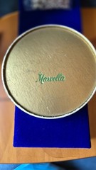 Circa 1950 NOS Marvella 3-Str Faux Pearl Necklace ,Original Tag,Box,Sterlinig