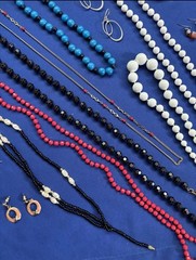 Large Mix Costume Jewelry Lot 30+ Pieces