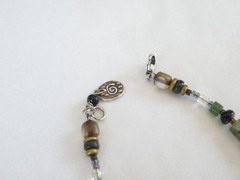 Vintage 999 Fine Sterling Silver Artisan Signed KVK Rustic Bracelet 8″