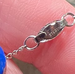 VTG Ornate Sterling Silver Chinese Lantern Pagoda Birdcage Pendant Necklace 925