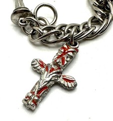 Vtg Worlds Fair 1962 Seattle Charm Bracelet Totem Pole Train Warship Cent 21