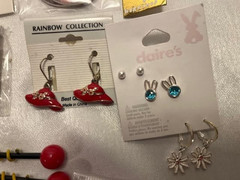 Lot #13: 14 PAIRS OF UNIQUE EARRINGS: LOTS OF VARIETY TO ADD TO YOUR COLLECTION