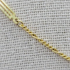 Freshwater Pearl Multi Style Link Gold Tone Chain Vtg Station Necklace 24 Inch