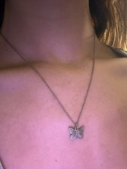 Sterling Silver Butterfly Necklace