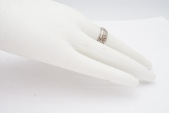 Vintage Sterling Silver 925 Ring Size 7.75 Textured