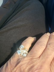 Vintage Old European 2.33cttw Diamond And Yellow Gold Ring Size 6.25