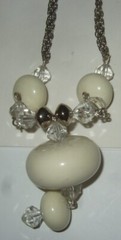 Lucite Necklace Retro Estate Jewelry