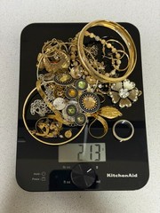 Vintage Silver and Gold Toned Mix of Jewelry