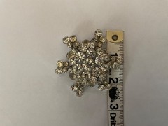 Vintage Verified Juliana by D&E Clear Rhinestone Brooch #8733