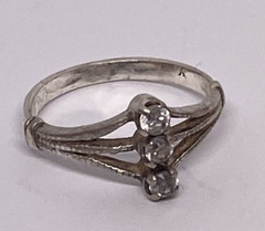 Vintage ring made of 925 silver,Size6.5.Weight 2.3 g.Union, products of the USSR