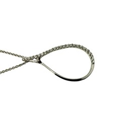 Vintage 14 Karat White Gold Diamond Pendant Necklace #11281