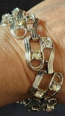 Vintage Bracelet Lot Of 8 Various Colors, Shapes & Sizes Boho, Glam, Minimalist